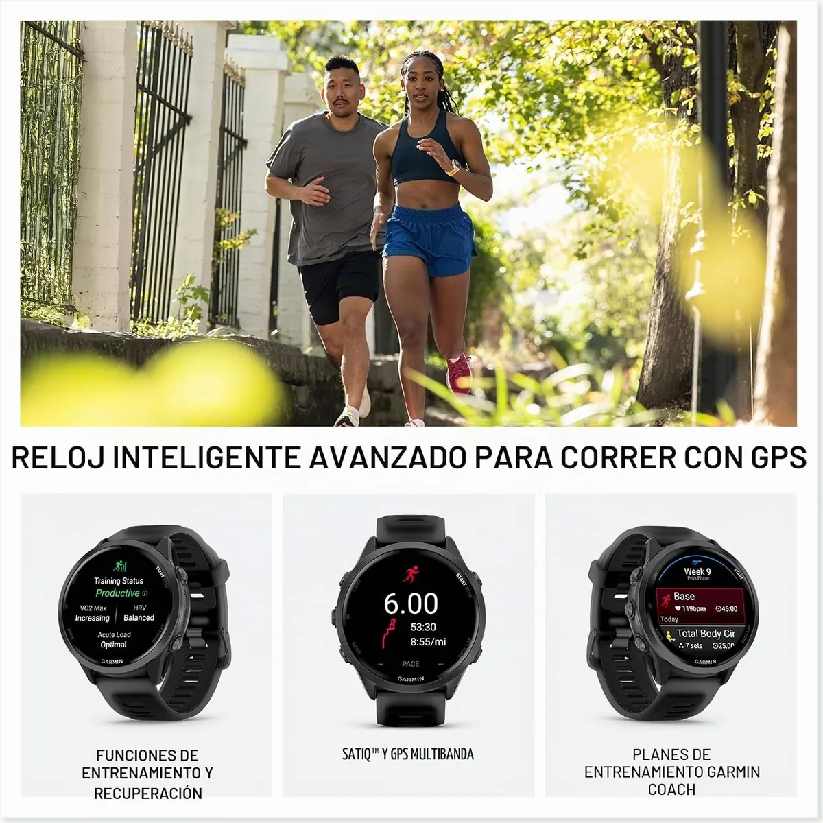 Vista 2 de Garmin Forerunner 570 (47 mm)