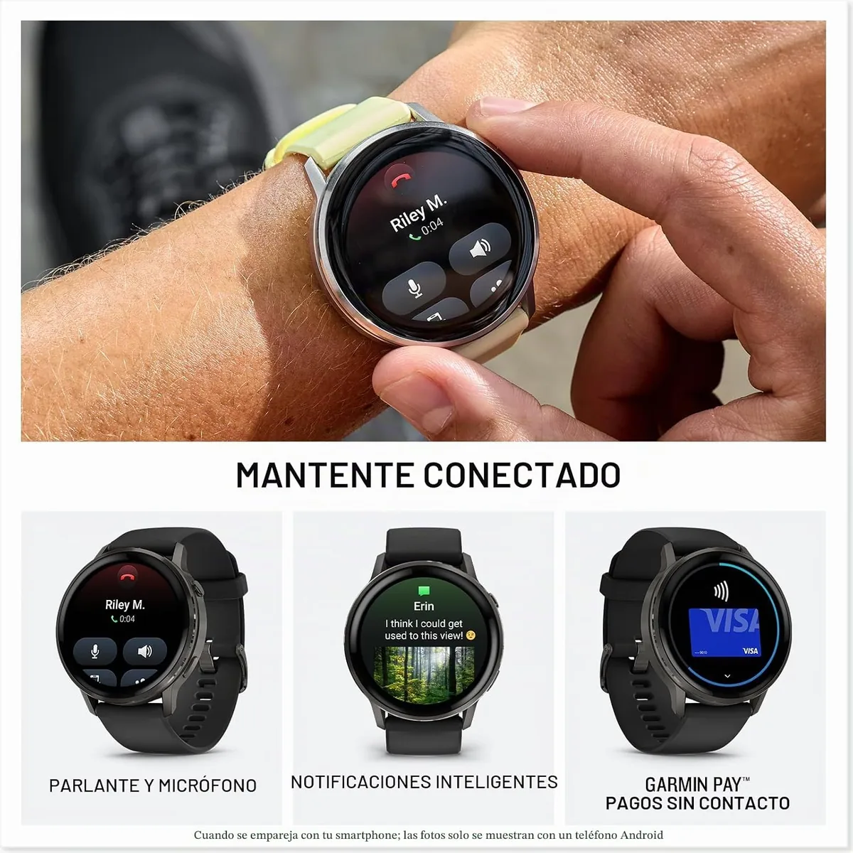 Vista 4 de Garmin Venu 4 (45 mm)